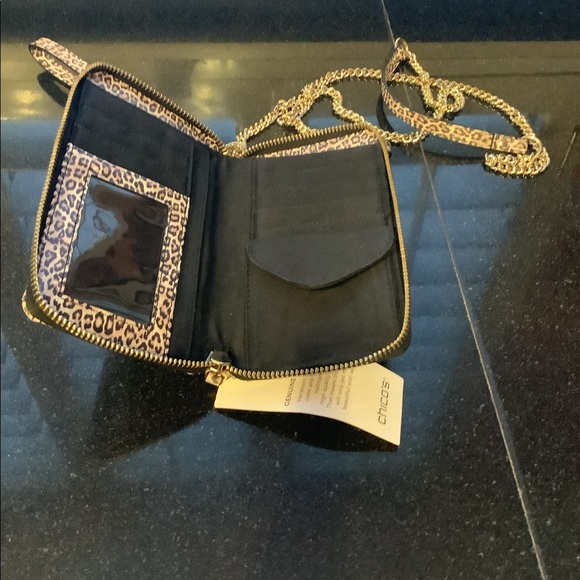 ❤️❤️❤️ Women’s Leopard Wallet/Phone Case Cross Body Purse NWT - Picture 3 of 5